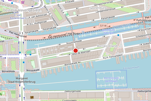 Brandweer-melding op Feike de Boerlaan, Amsterdam op 17 juli, kaart-overzicht