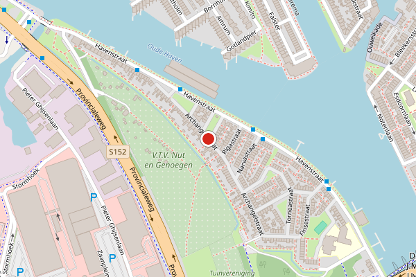 Brandweer-melding op Archangelstraat, Zaandam op 17 juli, kaart-overzicht