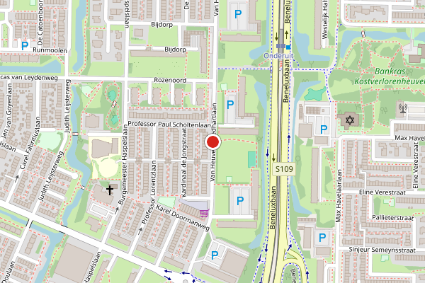 Kaart Amstelveen