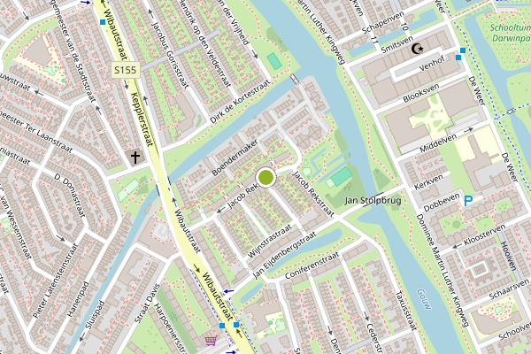 Ambulance-melding op Jacob Rekstraat, Zaandam op 18 juli, kaart-overzicht