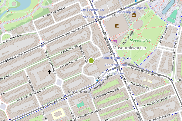 Ambulance-melding op Jan Willem Brouwersstraat, Amsterdam op 18 juli, kaart-overzicht