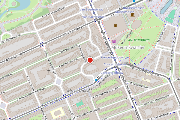 Brandweer-melding op Jan Willem Brouwersstraat, Amsterdam op 18 juli, kaart-overzicht