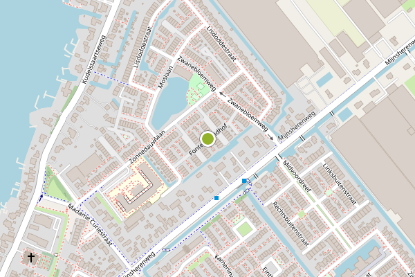 Ambulance-melding op Fonteinkruidhof, Kudelstaart op 18 juli, kaart-overzicht