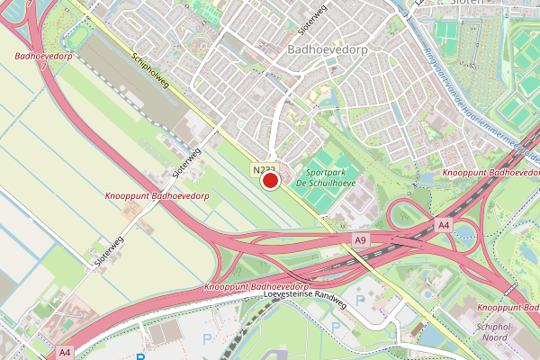 Brandweer-melding op Badhoevedorp op 19 juli, kaart-overzicht