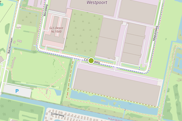 Ambulance-melding op Conakryweg, Amsterdam op 19 juli, kaart-overzicht