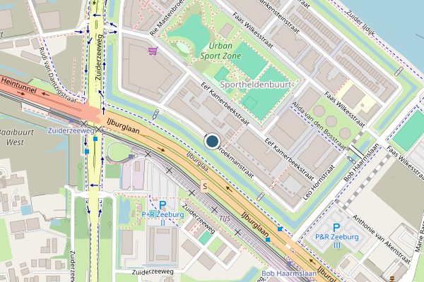 Politie-melding op Kees Broekmanstraat, Amsterdam op 19 juli, kaart-overzicht