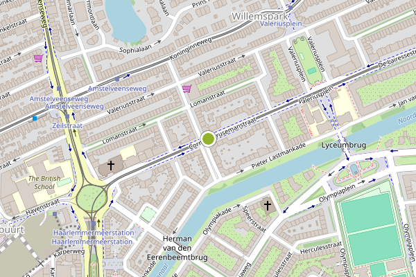 Ambulance-melding op Cornelis Krusemanstraat, Amsterdam op 19 juli, kaart-overzicht