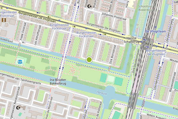 Ambulance-melding op Reina Prinsen Geerligsstraat, Amsterdam op 19 juli, kaart-overzicht