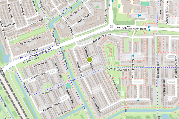 Ambulance-melding op Slichtenhorststraat, Amsterdam op 19 juli, kaart-overzicht