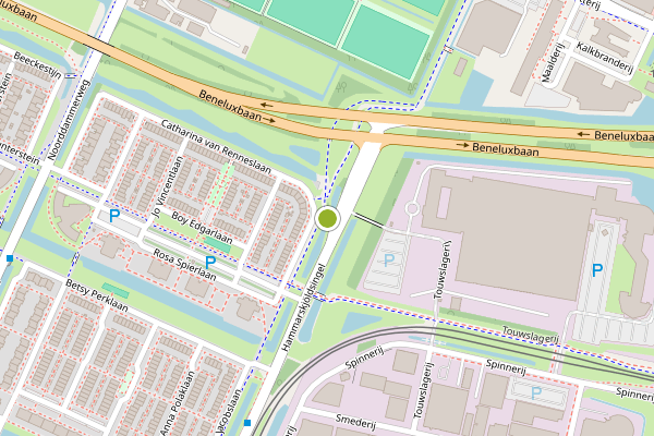 Ambulance-melding op Catharina van Renneslaan, Amstelveen op 11 mei, kaart-overzicht