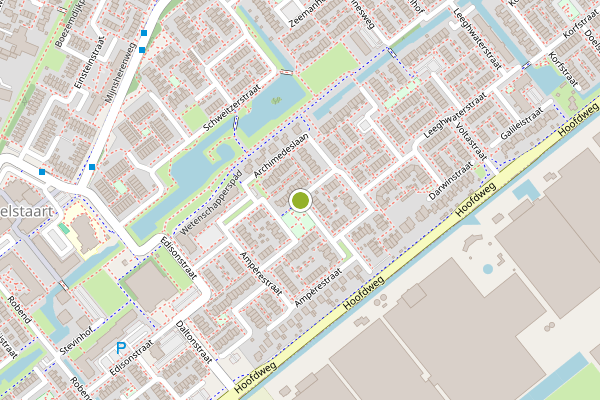 Ambulance-melding op Copernicusstraat, Kudelstaart op 11 mei, kaart-overzicht