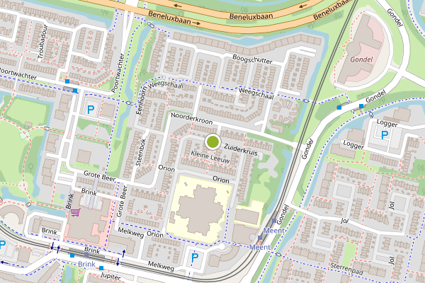 Ambulance-melding op Zuiderkruis, Amstelveen op 20 juli, kaart-overzicht