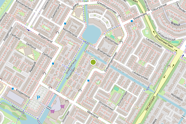 Ambulance-melding op Grevelingenmeer, Purmerend op 20 juli, kaart-overzicht