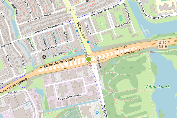 Ambulance-melding op Wibautstraat, Zaandam op 11 mei, kaart-overzicht