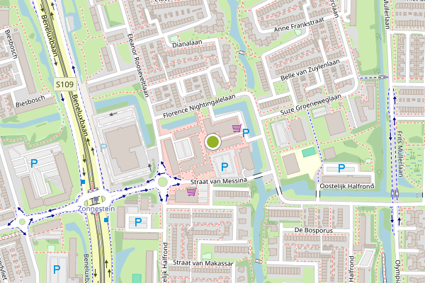 Ambulance-melding op Kostverlorenhof, Amstelveen op 20 juli, kaart-overzicht
