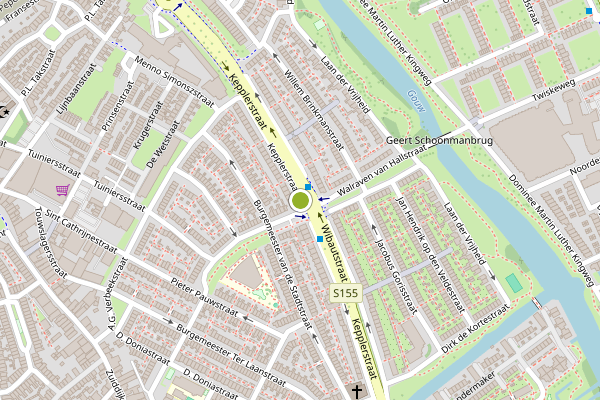Ambulance-melding op Kepplerstraat, Zaandam op 20 juli, kaart-overzicht