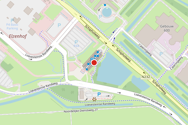 Brandweer-melding op Hugo de Grootstraat, Schiphol op 21 juli, kaart-overzicht