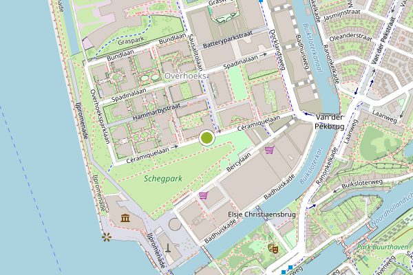 Ambulance-melding op Ceramiquelaan, Amsterdam op 21 juli, kaart-overzicht
