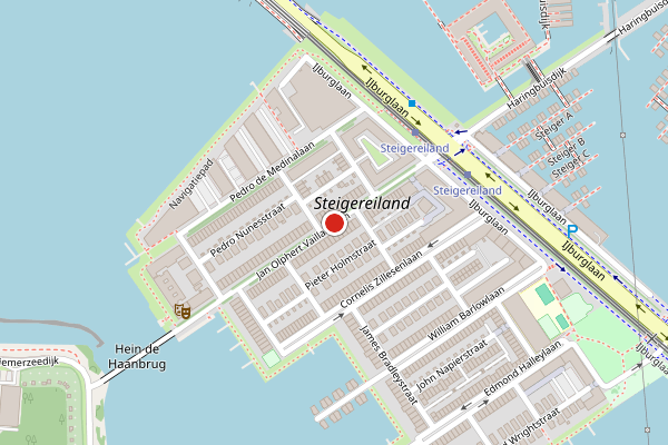 Brandweer-melding op Jan Olphert Vaillantlaan, Amsterdam op 21 juli, kaart-overzicht