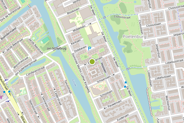 Ambulance-melding op Kloosterven, Zaandam op 21 juli, kaart-overzicht