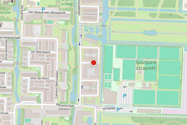 Brandweer-melding op Kea Boumanlaan, Amstelveen op 21 juli, kaart-overzicht