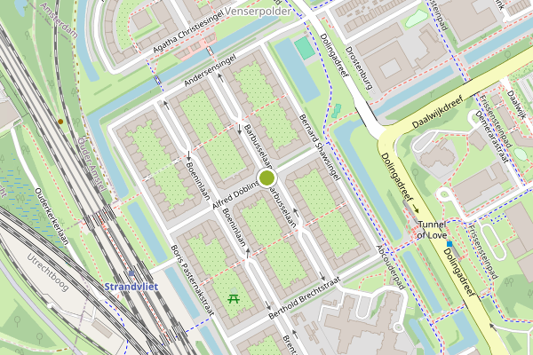 Ambulance-melding op Barbusselaan, Amsterdam op 22 juli, kaart-overzicht