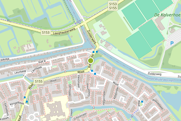 Ambulance-melding op Ramsbeek, Zaandam op 22 juli, kaart-overzicht