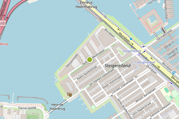 Ambulance-melding op Pedro de Medinalaan, Amsterdam op 22 juli, kaart-overzicht