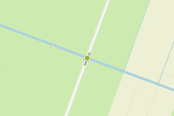 Ambulance-melding op Nekkerweg, Middenbeemster op 23 juli, kaart-overzicht