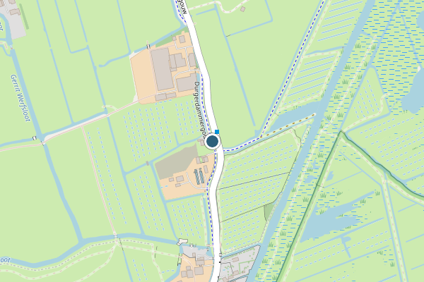 Politie-melding op Durgerdammergouw, Amsterdam op 23 juli, kaart-overzicht