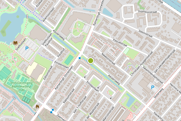 Ambulance-melding op Keizersweg, Badhoevedorp op 24 juli, kaart-overzicht