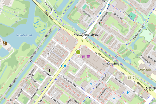Ambulance-melding op Banne Buikslootlaan, Amsterdam op 13 mei, kaart-overzicht