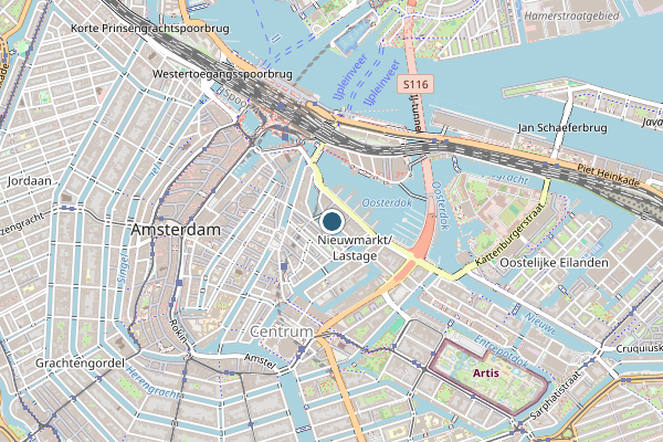 Politie-melding op Steekpa op 25 juli, kaart-overzicht