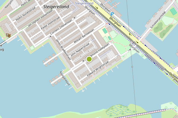 Ambulance-melding op Edmond Halleylaan, Amsterdam op 25 juli, kaart-overzicht
