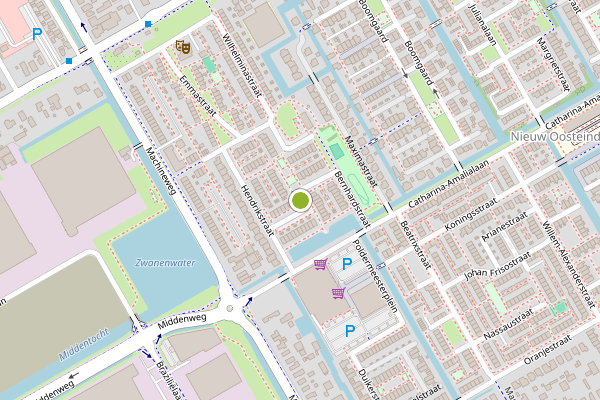 Ambulance-melding op Clauslaan, Aalsmeer op 25 juli, kaart-overzicht
