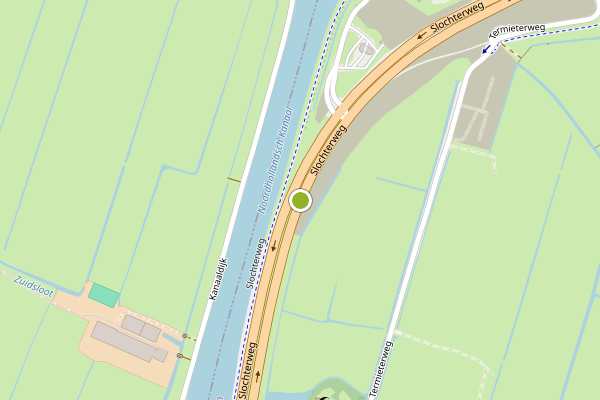 Ambulance-melding op Slochterweg, Amsterdam op 26 juli, kaart-overzicht