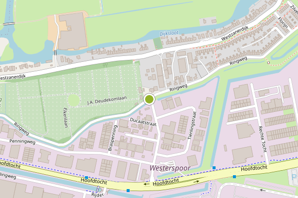 Ambulance-melding op Ringweg, Zaandam op 26 juli, kaart-overzicht