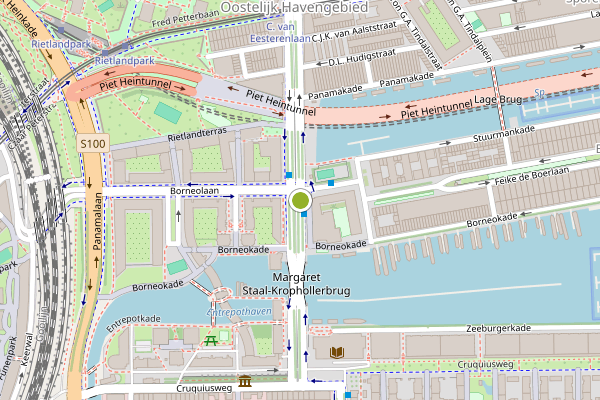 Ambulance-melding op C. van Eesterenlaan, Amsterdam op 26 juli, kaart-overzicht