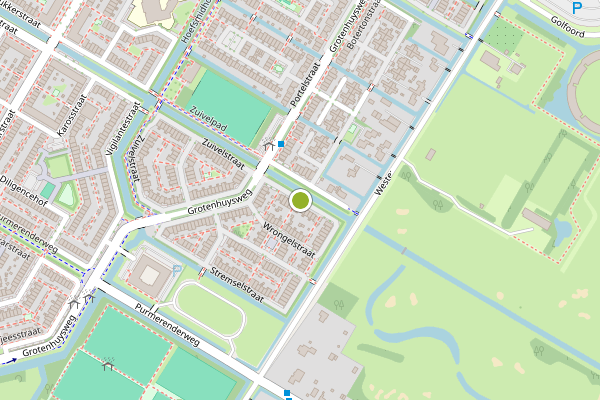 Ambulance-melding op Wrongelstraat, Purmerend op 27 juli, kaart-overzicht