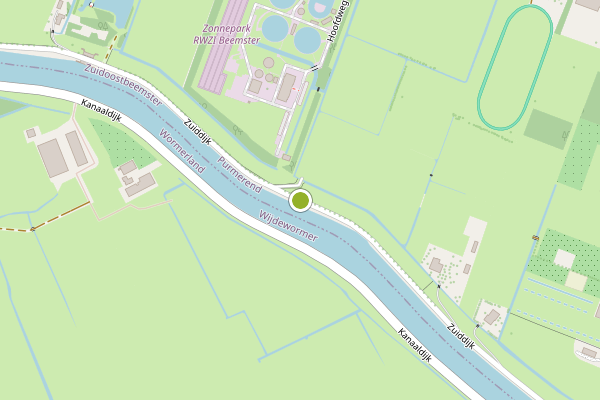 Ambulance-melding op Zuiddijk, Zuidoostbeemster op 27 juli, kaart-overzicht
