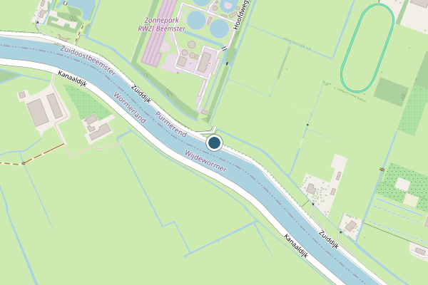 Politie-melding op Zuiddijk, Zuidoostbeemster op 27 juli, kaart-overzicht