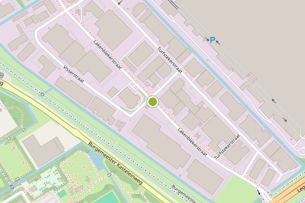 Ambulance-melding op Lakenblekerstraat, Aalsmeer op 27 juli, kaart-overzicht