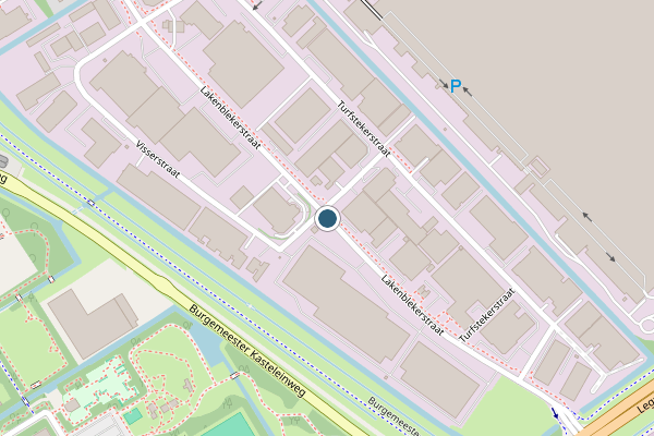 Politie-melding op Lakenblekerstraat, Aalsmeer op 27 juli, kaart-overzicht