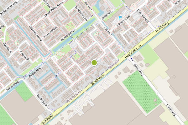 Ambulance-melding op Haya van Somerenstraat, Kudelstaart op 27 juli, kaart-overzicht
