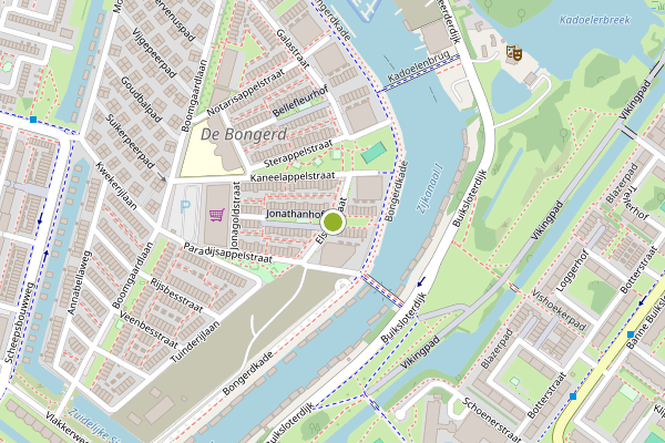 Ambulance-melding op Elstarstraat, Amsterdam op 28 juli, kaart-overzicht
