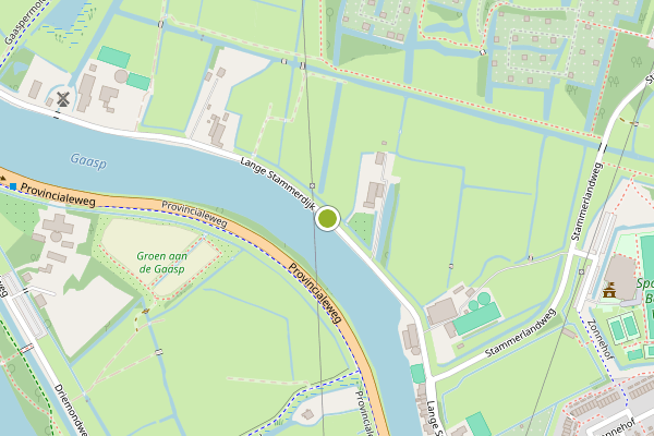 Ambulance-melding op Lange Stammerdijk, Amsterdam op 28 juli, kaart-overzicht