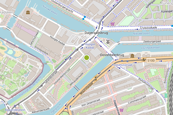 Ambulance-melding op Ir. Jakoba Mulderplein, Amsterdam op 28 juli, kaart-overzicht