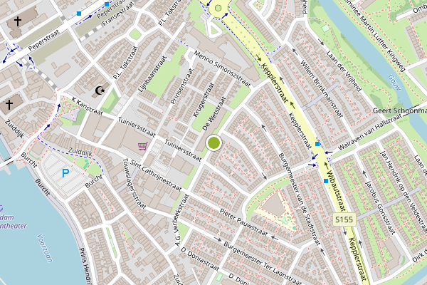 Ambulance-melding op A.G. Verbeekstraat, Zaandam op 28 juli, kaart-overzicht