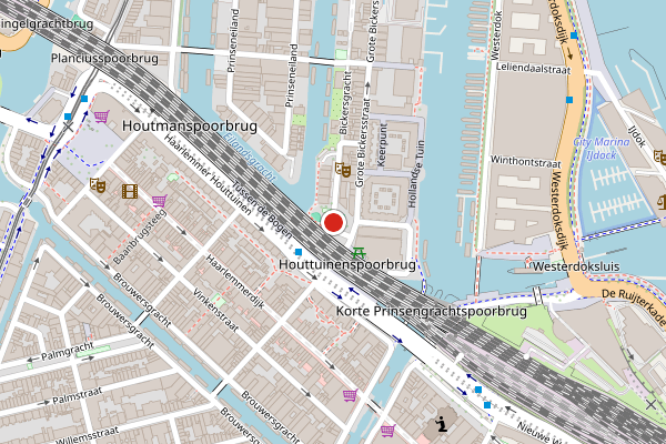 Brandweer-melding op Hendrik Jonkerplein, Amsterdam op 29 juli, kaart-overzicht
