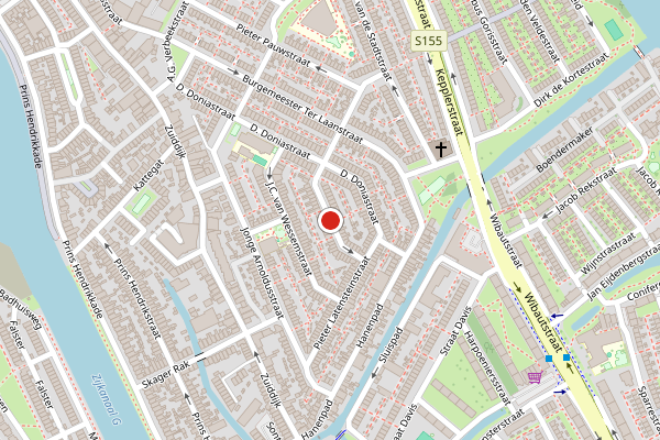 Brandweer-melding op C.Th. Kamphuijsstraat, Zaandam op 17 mei, kaart-overzicht